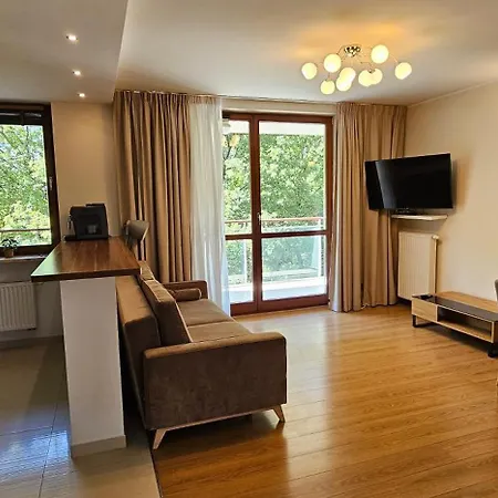 Apartmán 2 Bedrooms, 7 Minutes From Airport Varšava